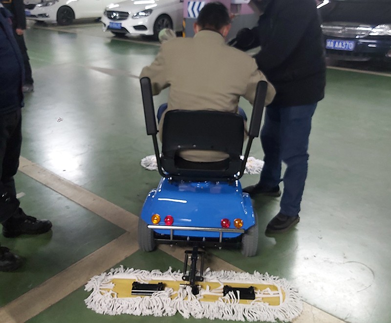 電動(dòng)塵推車(chē)停車(chē)場(chǎng)使用培訓(xùn)