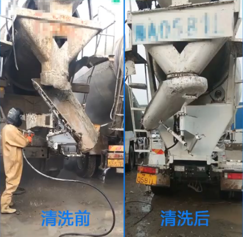水泥罐車有效清洗就選擇高壓清洗機(jī)
